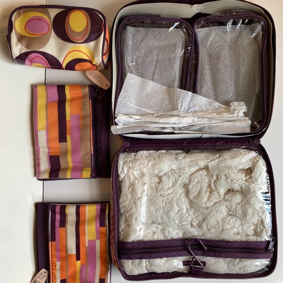 NWT Victoria Secret Travel Case Cosmetic Bags S/6 - Picture 3 of 15